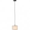 Odar 22 beige pendant lamp with shade Brilliant