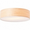 Romm 38 natural wooden round ceiling lamp Brilliant