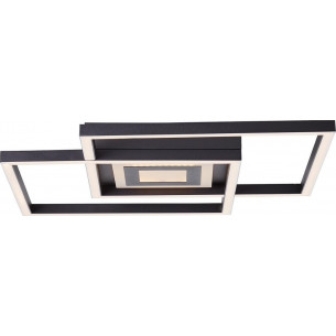 Metis 40 black modern ceiling lamp Brilliant