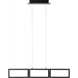 Lampa wisząca nowoczesna Ranut LED 80cm czarna Brilliant