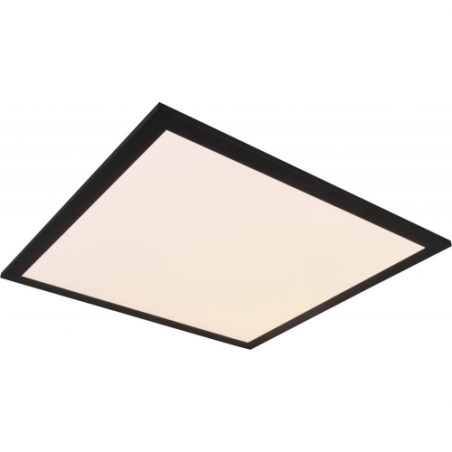 Alpha LED 45 black square ceiling light Reality
