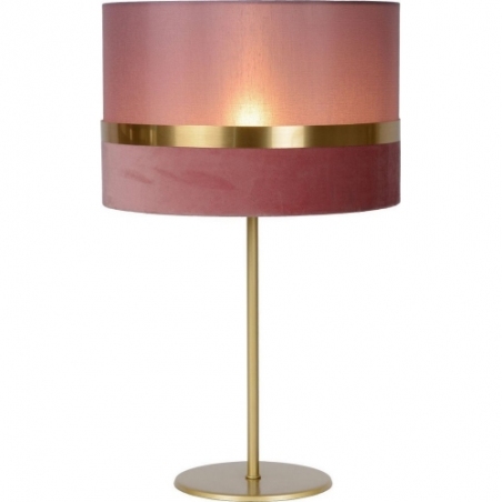 Extravaganza pink&amp;gold glamour table lamp Lucide