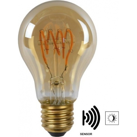 Bulb Led E27 4W 6 cm decorative dimmable bulb Lucide