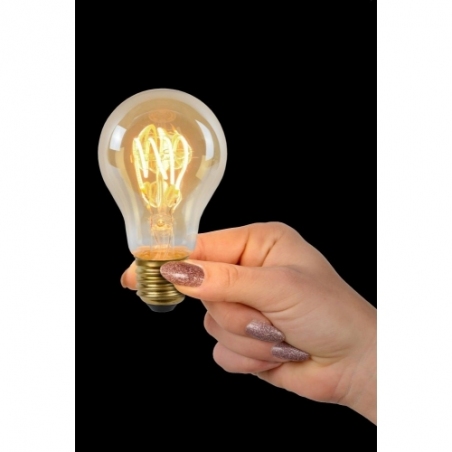 Bulb Led E27 4W 6 cm decorative dimmable bulb Lucide