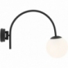 Nave Black 16 white&amp;black glass ball wall lamp Aldex