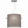 Camden 65 grey pendant lamp with shade Trio