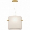 Camden 65 white pendant lamp with shade Trio