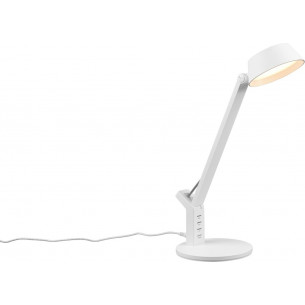 Ava LED white modern desk lamp Trio