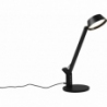 Ava LED black modern desk lamp Trio
