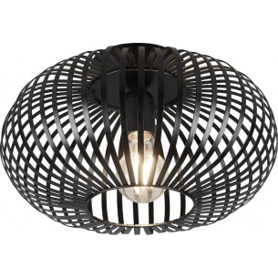 Johann 30 black wire ceiling lamp Trio