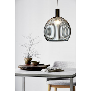 Designer Aver 40 black wire pendant lamp DFTP