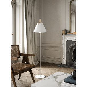 Designer Strap white scandinavian floor lamp DFTP