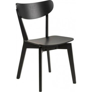 Roxby black wooden chair Actona