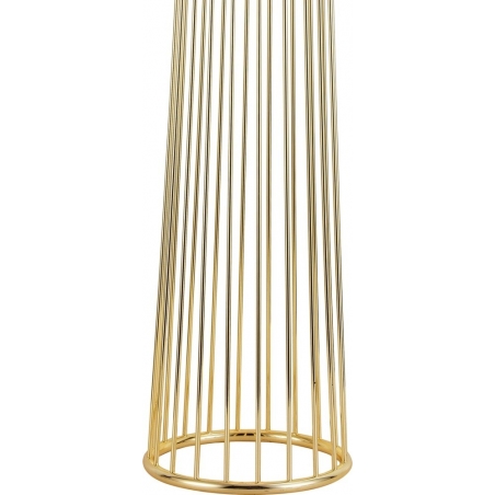 Stylowa Lampa podłogowa designerska Filo 156 czarno-złota Step Into Design do salonu i sypialni
