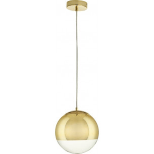 Flash 20 gold designer glass globe pendant lamp Step Into Design