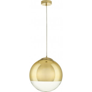 Flash 30 gold designer glass globe pendant lamp Step Into Design