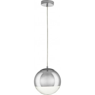 Flash 20 chrome designer glass globe pendant lamp Step Into Design