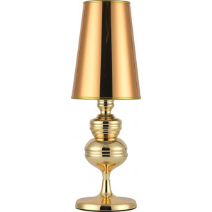 Lampa stołowa designerska Queen 18 złota Step Into Design