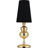 Queen 18 black&amp;gold designer table lamp Step Into Design