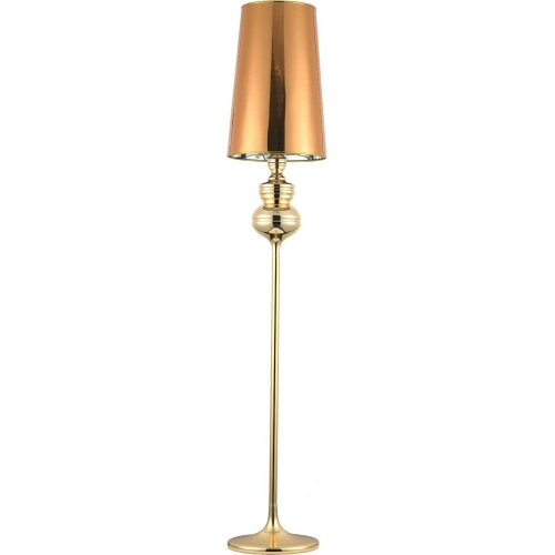 Stylowa Lampa podłogowa designerska Queen 32 złota Step Into Design do salonu i sypialni