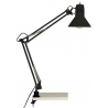 Stylowa Lampa biurkowa przykręcana Hobby Czarna Brilliant na biurko od BlowUpDesign.pl