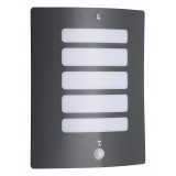 Todd anthracite outdoor wall lamp with sensor Brilliant