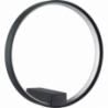 Acirculo LED black modern round wall lamp Step Into Design