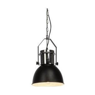 Stylowa Lampa wisząca industrialna Salford 23 Chrom Brilliant do salonu i sypialni.