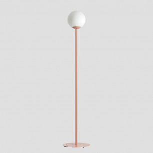 Pinne Colours 20 coral glass ball floor lamp Aldex