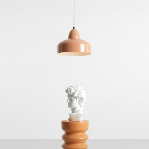 Como Colours 30 coral metal pendant lamp Aldex