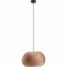 Nature Dark 38cm dark wood wooden pendant lamp Aldex
