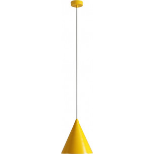 Form 24cm mustard cone pendant lamp Aldex