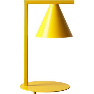 Form mustard cone desk lamp by Aldex