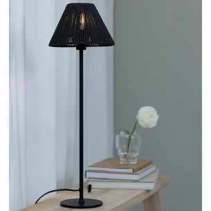 Corda black boho table lamp Markslojd