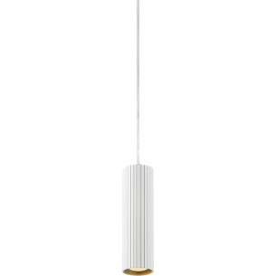 Costilla 7 white tube pendant lamp Markslojd