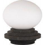 Amfi grey/white glass table lamp Markslojd