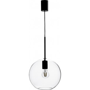 Patera 25 transparent glass ball pendant lamp Markslojd