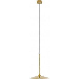 Hana LED 17 gold minimalist pendant lamp Maxlight