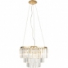 Monaco 42 gold glamour crystal pendant lamp Maxlight