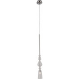 Lampa wisząca szklana Murano LED B przezroczysta MaxLight