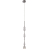 Lampa wisząca szklana Murano LED D przezroczysta MaxLight