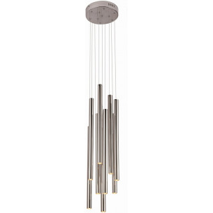 Organic 20 LED chrome modern dimmable pendant lamp Maxlight