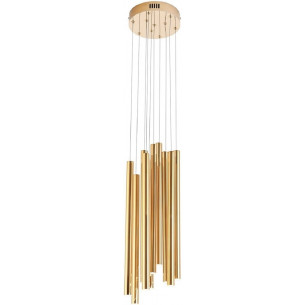 Organic 20 LED gold glamour dimmable pendant lamp Maxlight