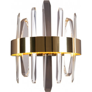 Prince LED gold crystal glamour wall lamp Maxlight