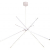 Lampa wisząca nowoczesna Spider LED 114 biała MaxLight