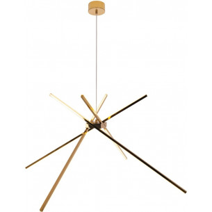 Spider 114 LED gold modern pendant lamp Maxlight