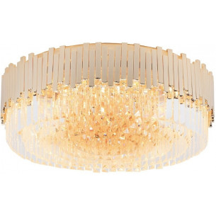 Trend 60 gold crystal glamour ceiling lamp Maxlight