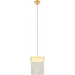 Vetro 13 LED gold glamour pendant lamp Maxlight