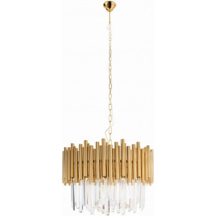 Vogue 60 gold glamour crystal chandelier Maxlight