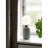 Notti green glass ball table lamp Nordlux